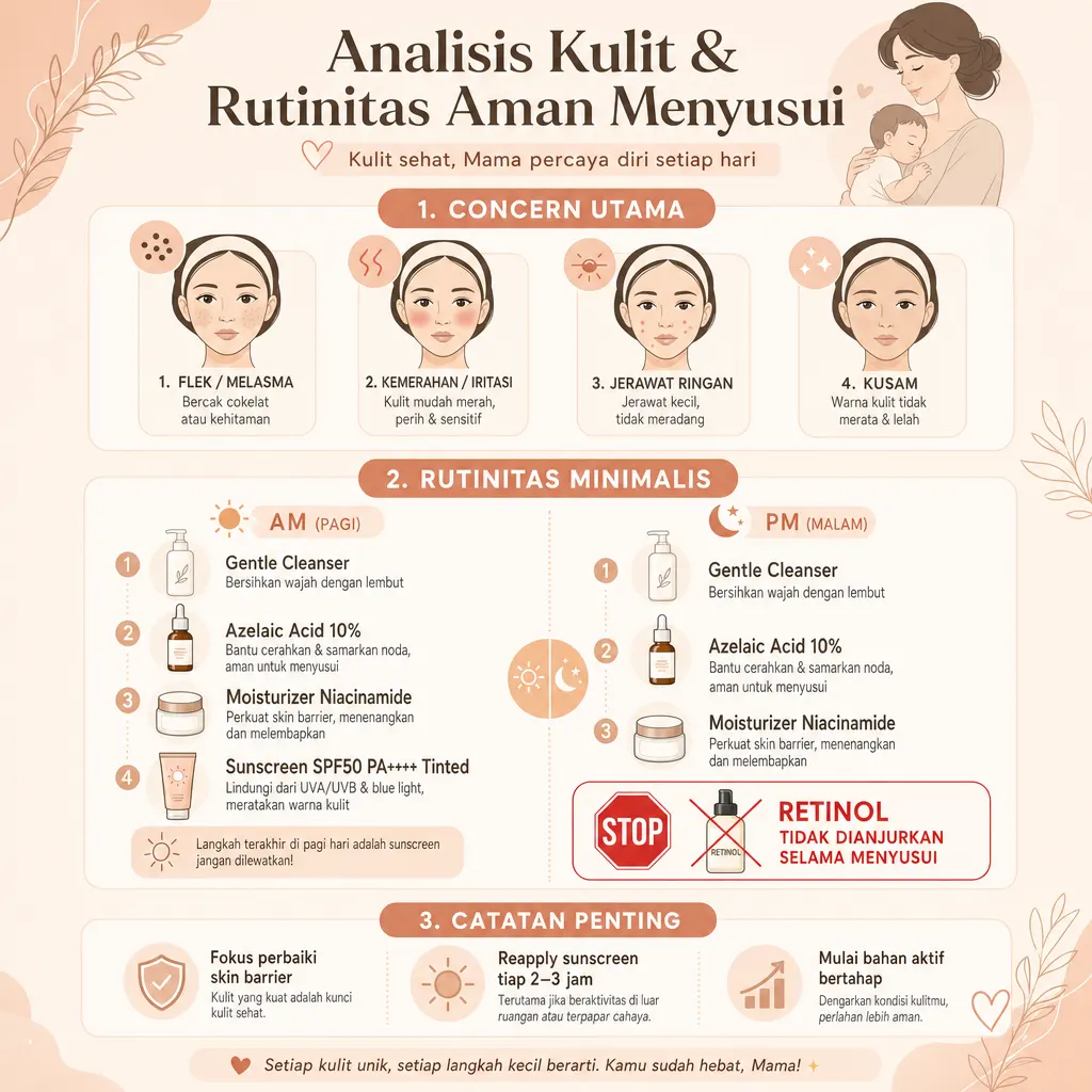 Rutinitas Aman Menyusui